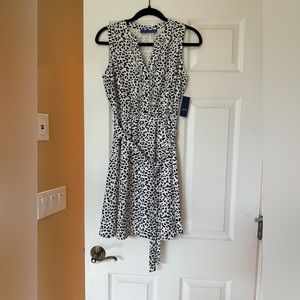 Black and white dress